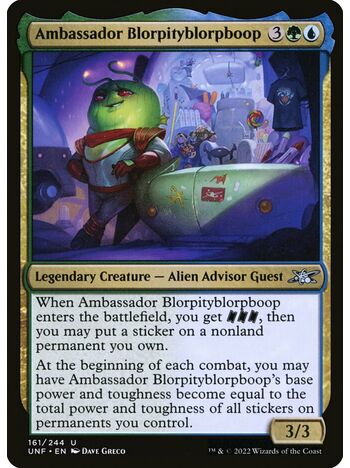 Ambassador Blorpityblorpboop