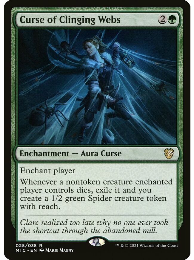 Curse of Clinging Webs