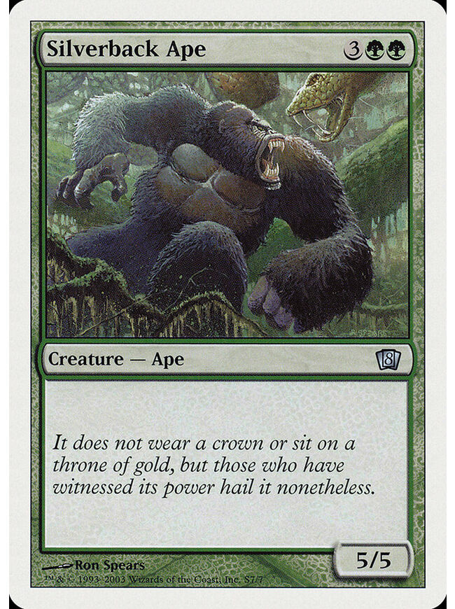 Silverback Ape