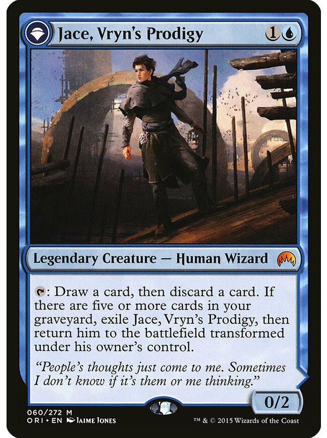 Jace, Vryn's Prodigy // Jace, Telepath Unbound