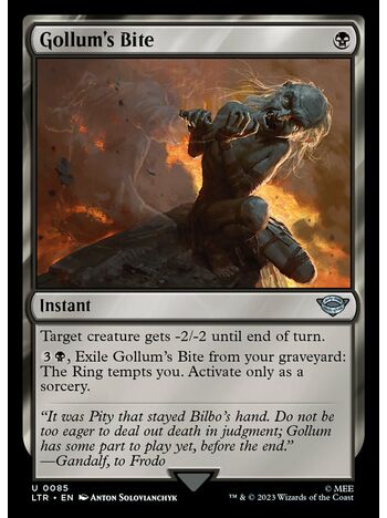 Gollum's Bite