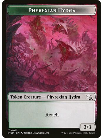 Phyrexian Hydra Token (Reach)