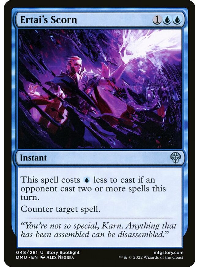 Ertai's Scorn