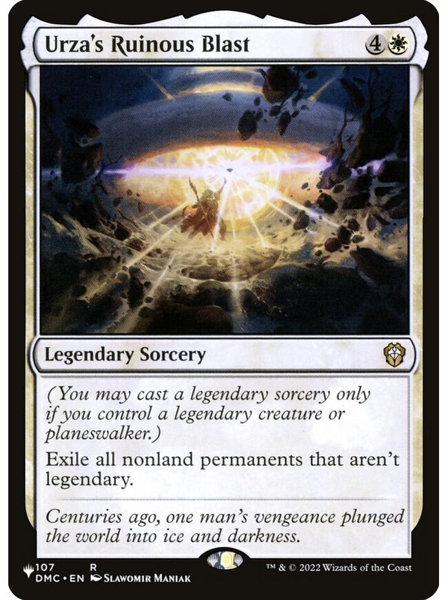 Urza's Ruinous Blast