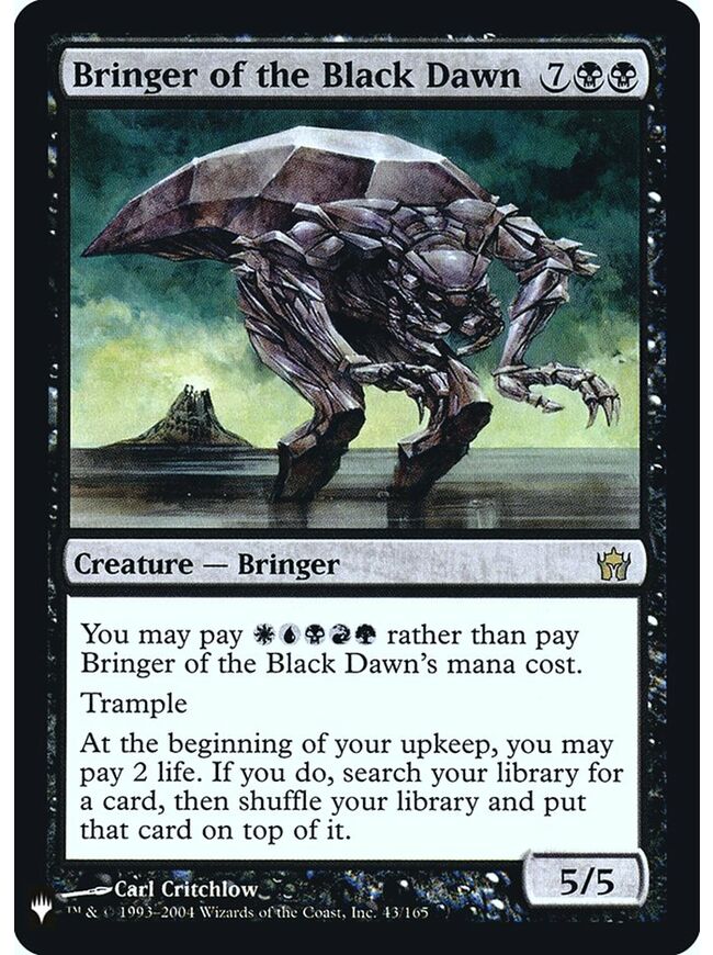 Bringer of the Black Dawn