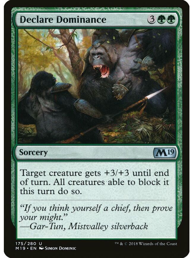 Declare Dominance