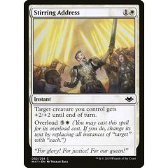 Stirring Address