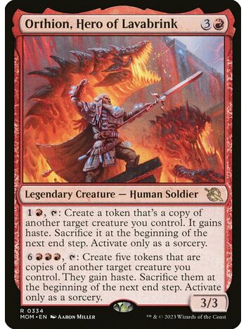 Orthion, Hero of Lavabrink