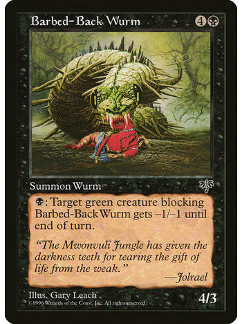 Barbed-Back Wurm