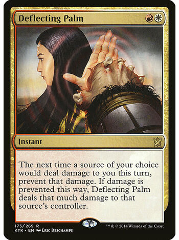 Deflecting Palm