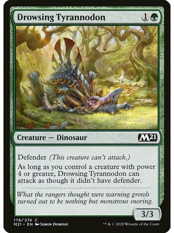 Drowsing Tyrannodon