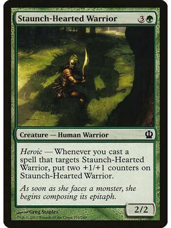 Staunch-Hearted Warrior