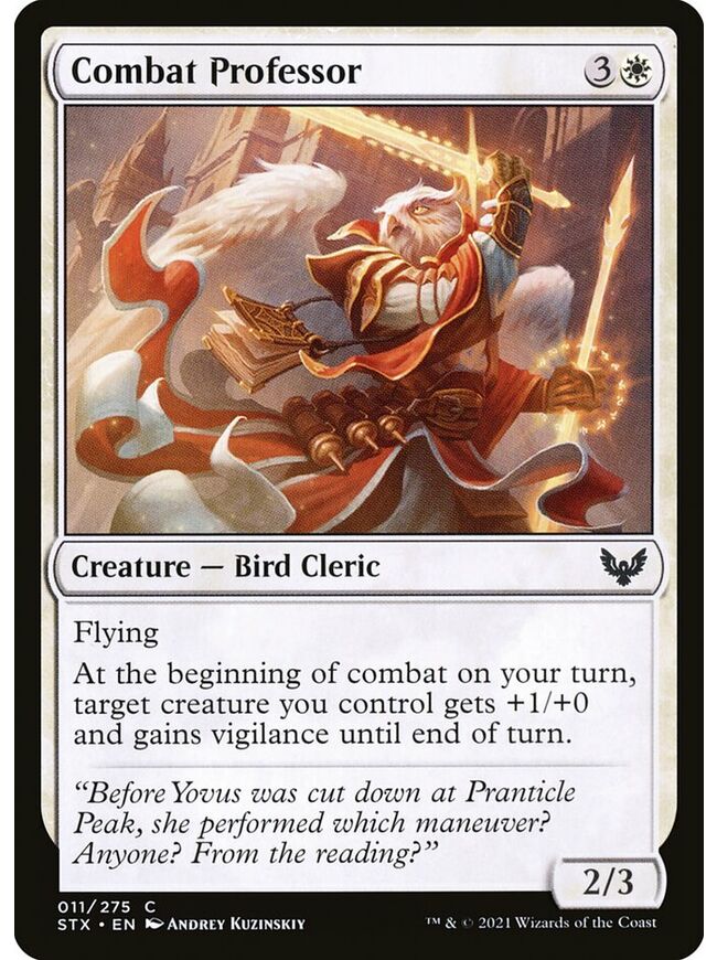 Combat Professor