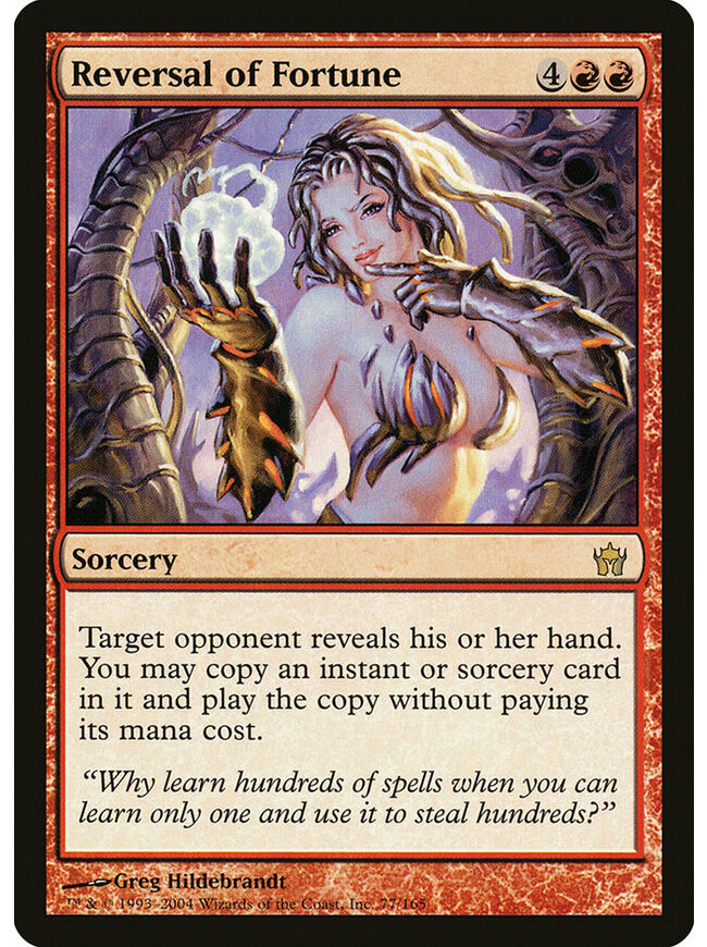 Reversal of Fortune
