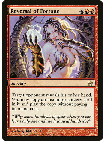 Reversal of Fortune