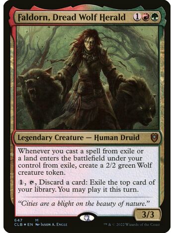 Faldorn, Dread Wolf Herald