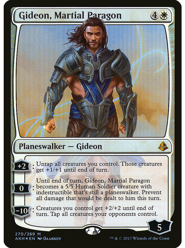 Gideon, Martial Paragon
