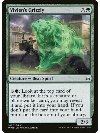 Vivien's Grizzly