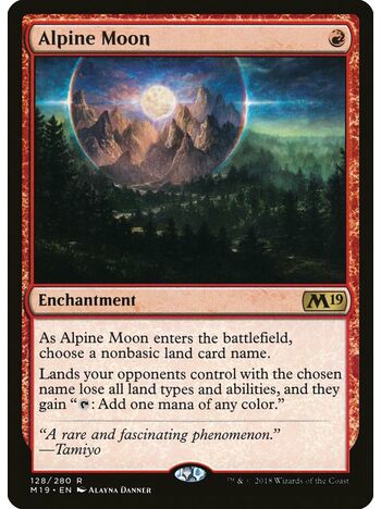 Alpine Moon