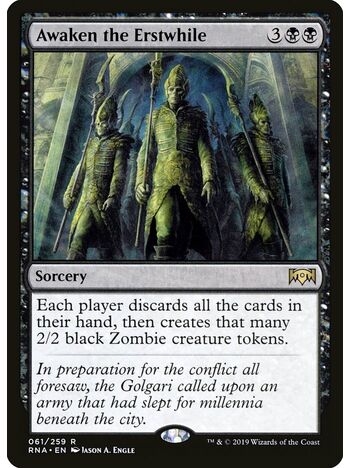 Awaken the Erstwhile