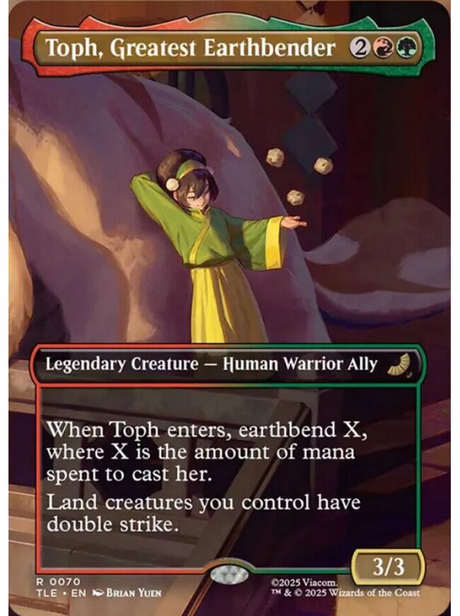 Toph, Greatest Earthbender