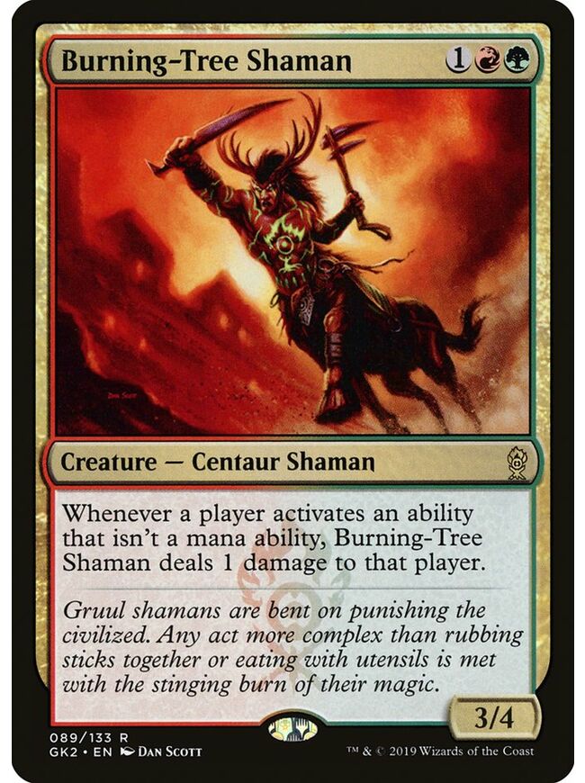 Burning-Tree Shaman