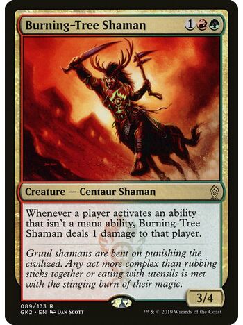 Burning-Tree Shaman
