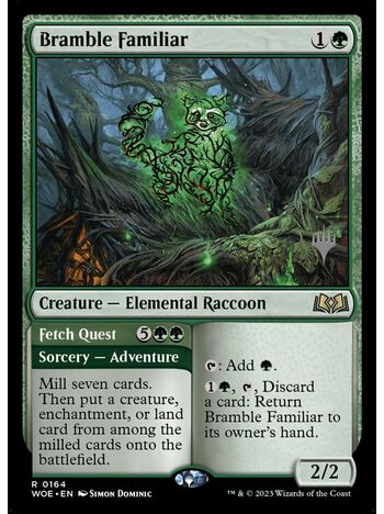 Bramble Familiar // Fetch Quest