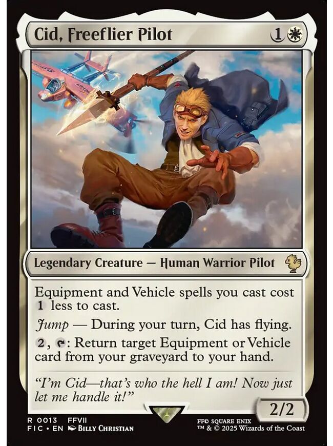 Cid, Freeflier Pilot