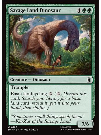 Savage Land Dinosaur