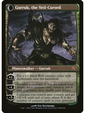 Garruk Relentless // Garruk, the Veil-Cursed