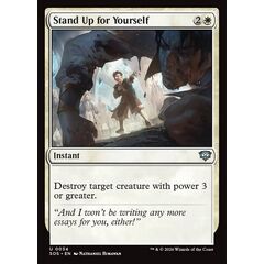 Stand Up for Yourself