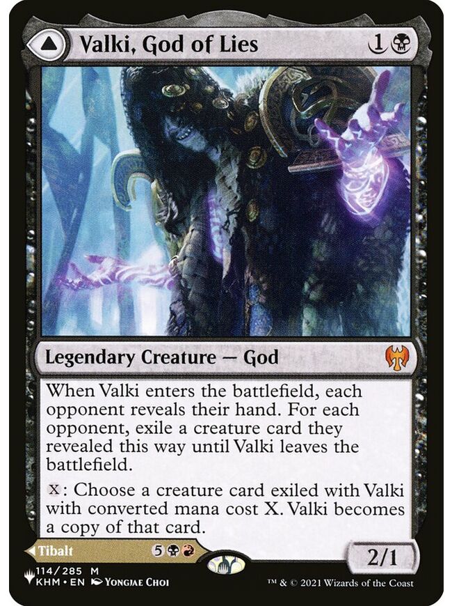 Valki, God of Lies // Tibalt, Cosmic Impostor