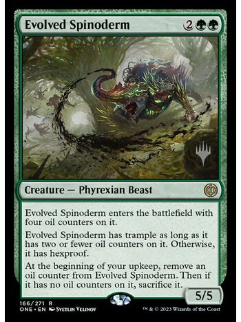 Evolved Spinoderm
