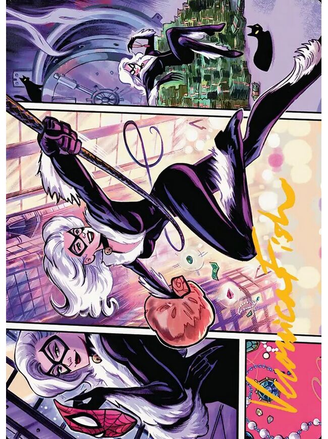 Black Cat, Cunning Thief // Black Cat, Cunning Thief (Art Series)