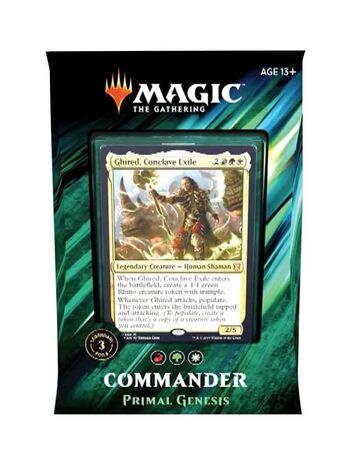 Commander 2019 Deck - Primal Genesis