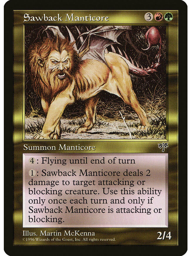 Sawback Manticore