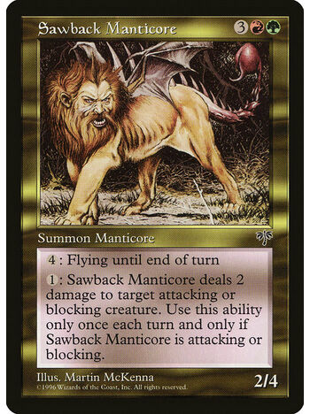 Sawback Manticore