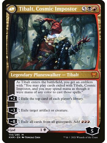 Valki, God of Lies // Tibalt, Cosmic Impostor