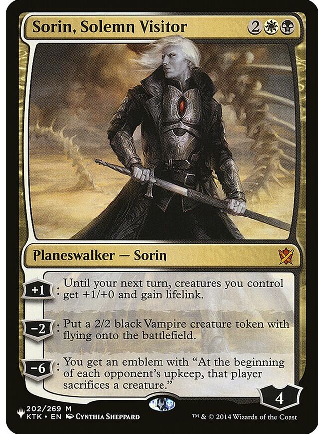 Sorin, Solemn Visitor