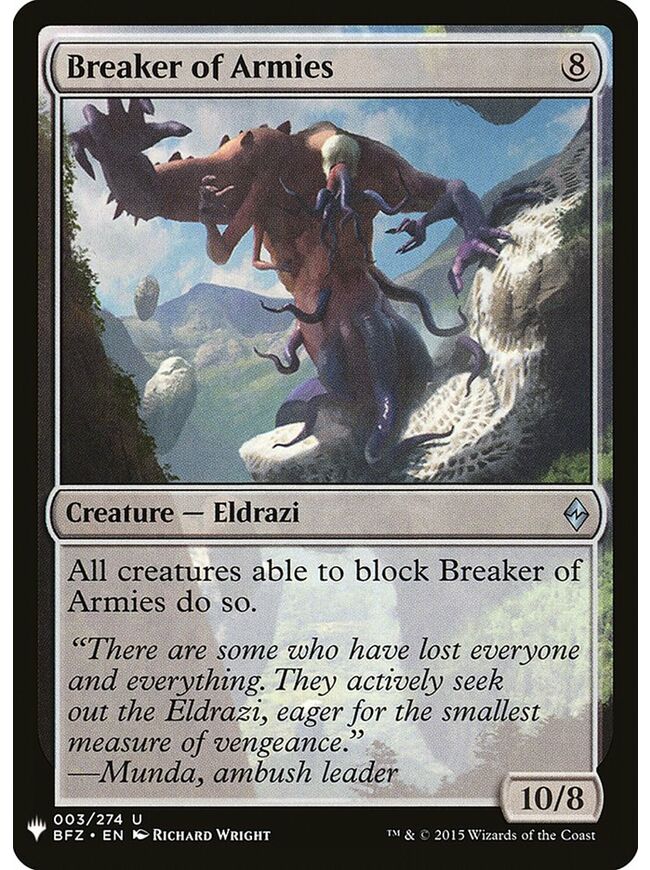 Breaker of Armies