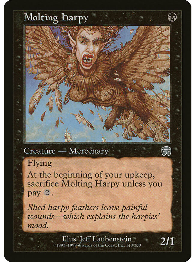 Molting Harpy