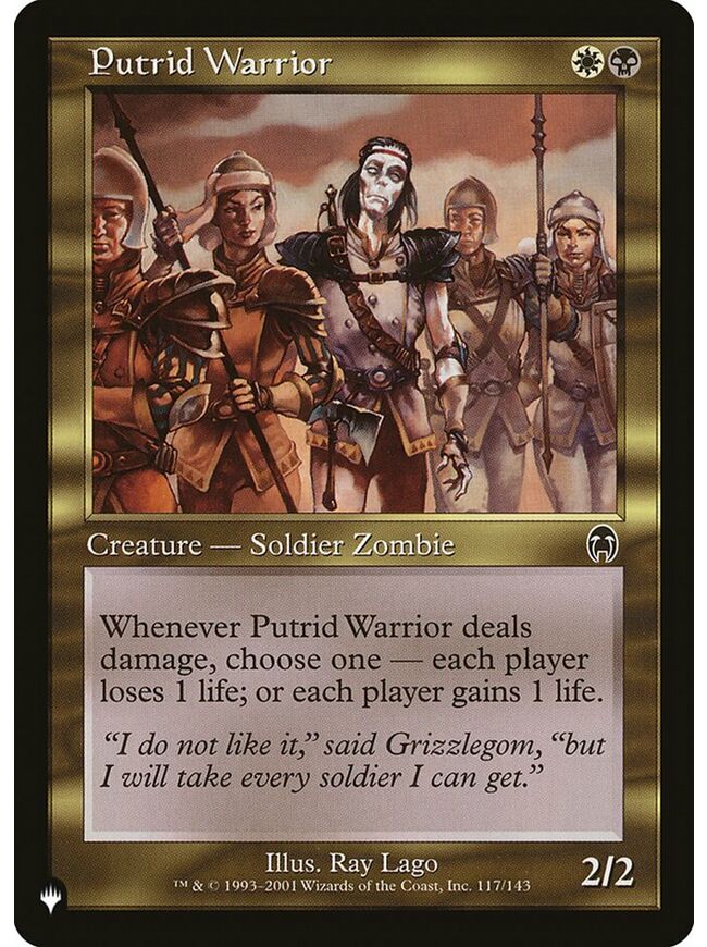 Putrid Warrior