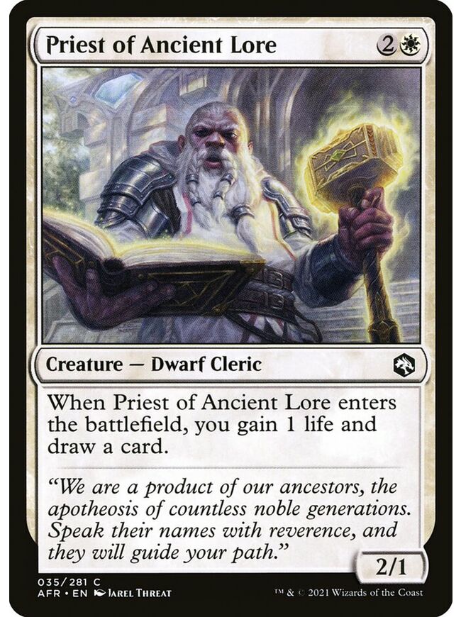 Priest of Ancient Lore