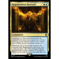 Regenerations Restored