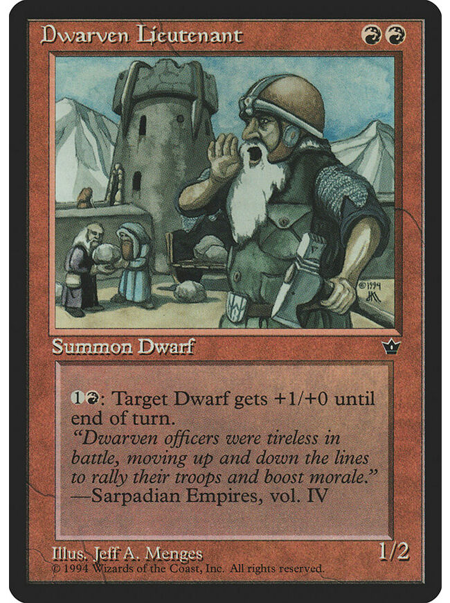 Dwarven Lieutenant