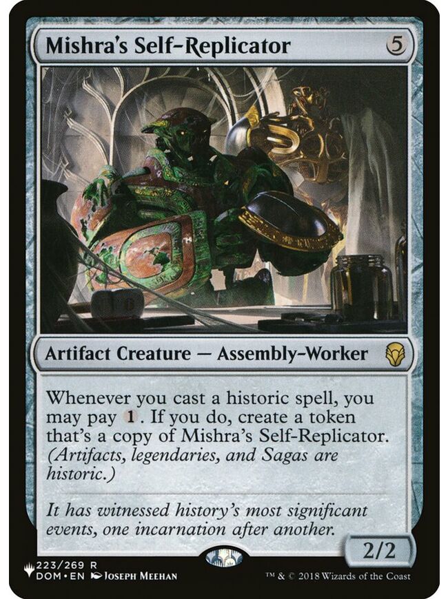 Mishra's Self-Replicator