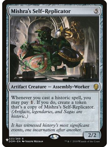 Mishra's Self-Replicator
