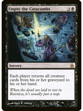 Empty the Catacombs