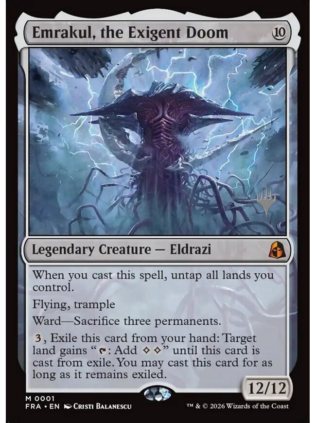 Emrakul, the Exigent Doom